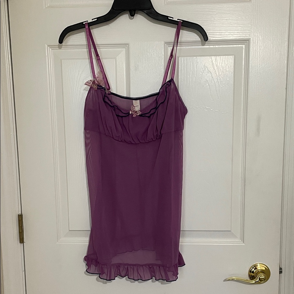Jennifer Lopez Purple Chemise